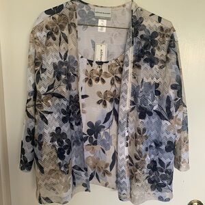 NWT Alfred Dunner one piece top